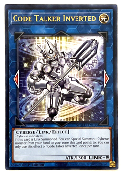 YuGiOh! - Code Talker Inverted - MGED-EN106 - 1st Edition - Rare - Image 1