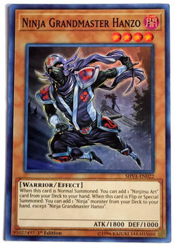 YuGiOh! - Ninja Grandmaster Hanzo - Super Rare - Image 1