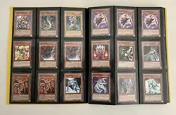 Yugioh Vintage 9 Foil/360 Card Binder Lot Dark Magician Blue-Eyes Red-Eyes 2002 - Image 4