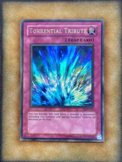 Yugioh Torrential Tribute LON-025 Ultra Rare Original Print LP - Image 1