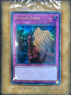 Yugioh Stygian Dirge LART-EN058 Ultra Rare Lost Art Promo SEALED - Image 1
