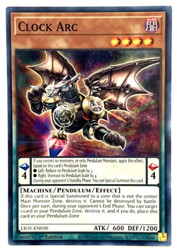 YuGiOh! - Clock Arc - LIOV-EN030 - 1st Edition - Common - Image 1