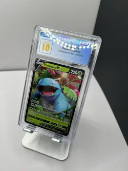 Pokemon Cards Venusaur V 001/073 Ultra Rare Champions Path CGC Pristine 10 - Image 1