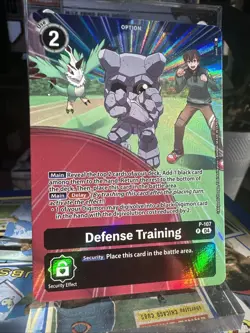 Digimon Card Game Defense Training Alternate Art P-107 Promo - Image 3