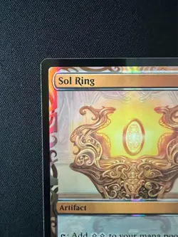 MTG Sol Ring Masterpiece Kaladesh Inventions NM FOIL - Image 3