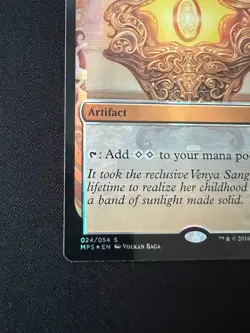 MTG Sol Ring Masterpiece Kaladesh Inventions NM FOIL - Image 5