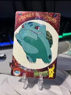 Pokemon Card - Bulbasaur #340 - Vending Machine - Holo - Image 3