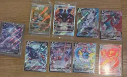 Pokemon TCG Lot of 17 Mixed Card Set Promos And Vmax - Image 1