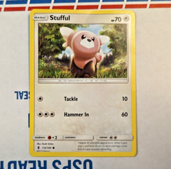112/145 Stufful - Guardians Rising - Common Pokemon TCG Card - Image 1