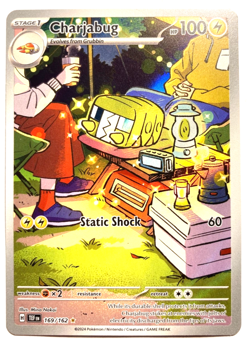 Pokemon Charjabug Illustration Rare + FREE extra Rare card - Image 1