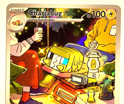 Pokemon Charjabug Illustration Rare + FREE extra Rare card - Image 3