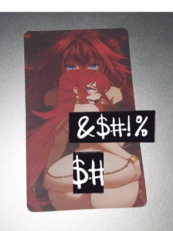 Highschool dxd hentai Waifu Card - Image 1