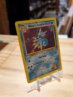 Misty's Seadra 9/132 Holo - Gym Heroes Set - Pokemon Card - Excellent Condition - Image 2