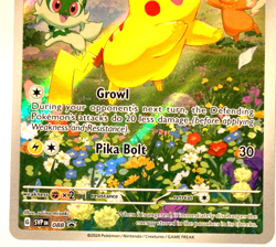 Pokemon PIKACHU! Black Star Promo + FREE extra Rare card - Image 3