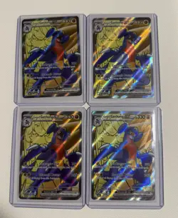 Cynthia's Garchomp ex Promo SV: Scarlet & Violet Promo Cards 204 Pokemon 4 Lot - Image 1