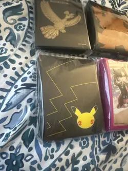 Sealed Pokemon Card sleeve lot (5 Packs Of Sleeves) - Image 2