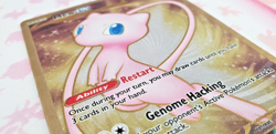 Pokemon 151 UPC Mew Ex 205/165 GOLD (metal) Promo Card U.S. Shipped - Image 2