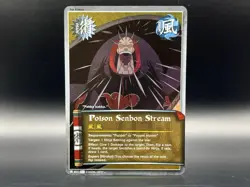 Poison Senbon Stream J-822 Foil Shattered Truth Naruto Card Game - Image 1