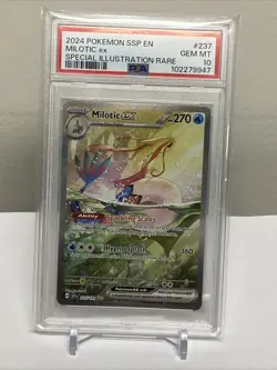 Milotic Ex 237/191 Surging Sparks SIR Pokemon Card PSA 10 GEM MINT - Image 1