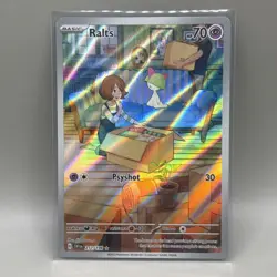 Pokemon English TCG Card SV1 Scarlet & Violet Base Ralts 211/198 Full Art - Image 1