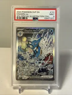 Kingdra ex 131 Sv: Scarlet & Violet Promo Cards Holo PSA 9 - Image 1