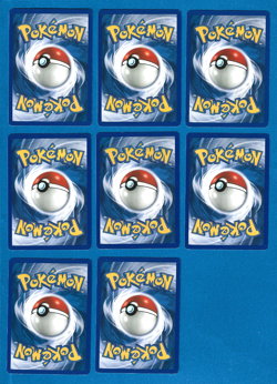 LOT OF 8 2001 POKEMON NEO DISCOVERY 1ST ED UNPLAYED UNCOMMON CARDS - Image 2