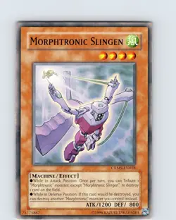 Yu-Gi-Oh TCG Morphtronic Slingen CRMS-EN018 Unlimited Regular Common Card LP - Image 1