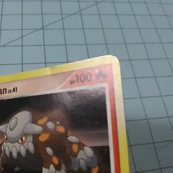 Pokemon TCG Heatran POP Series 8 1/17 Cosmos Holo Rare Card Played MP - Image 4