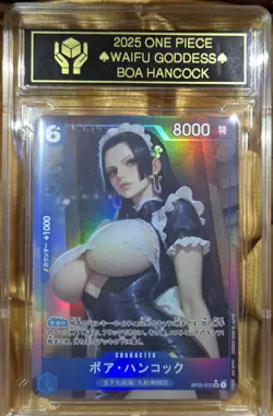 BOA HANCOCK One Piece Anime Waifu Goddess CUSTOM CARD - Image 1