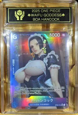 BOA HANCOCK One Piece Anime Waifu Goddess CUSTOM CARD - Image 3