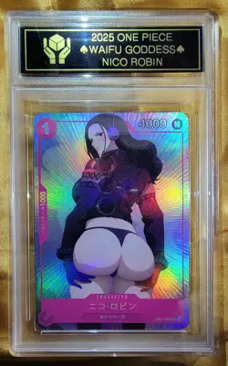 NICO ROBIN One Piece Anime Waifu Goddess CUSTOM CARD - Image 1