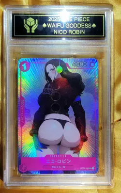 NICO ROBIN One Piece Anime Waifu Goddess CUSTOM CARD - Image 2