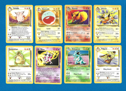 LOT OF 16 UNPLAYED 1999 POKEMON JUNGLE UNLIMITED RARE NON-HOLO CARDS - NMMT - Image 1