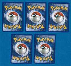 LOT OF 5 SMEARGLE POKEMON 2000 POKEMON LEAGUE BLACK STAR PROMO CARDS #32(Unplyd) - Image 2