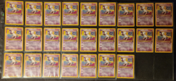 LOT OF 25 MEW POKEMON 2000 POKEMON LEAGUE BLACK STAR PROMO CARDS #8(Unplayed) - Image 1