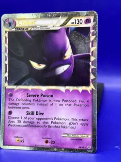 Pokemon Card Crobat Prime Holo 84/95 Unleashed LP - Image 2