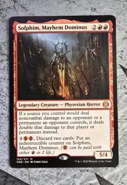 Solphim, Mayhem Dominus Phyrexia: All Will Be One Regular - Image 1