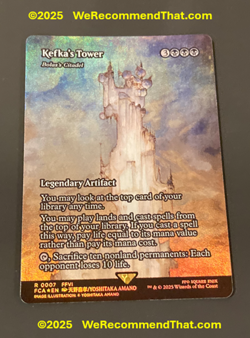 MTG Final Fantasy English Kefka's Tower Showcase 0007 Foil ++ Bonus - Image 2