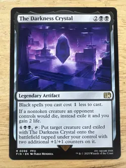 Magic The Gathering The Darkness Crystal R 0096 Final Fantasy Regular - Image 1