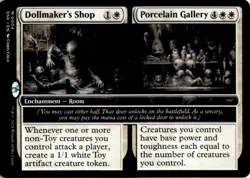 MTG Dollmaker's Shop // Porcelain Gallery Normal NM Duskmourn Magic - Image 1
