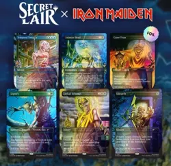 Presale: SECRET LAIR X IRON MAIDEN: ALBUM ART FOIL EDITION - Image 1