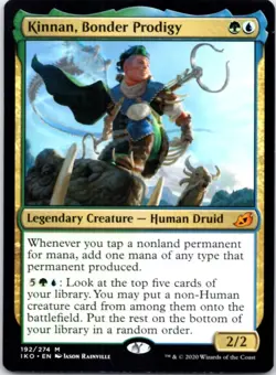 Kinnan, Bonder Prodigy - Ikoria: Lair of Behemoths - 192 NM - Image 1