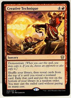 Creative Technique - #49-MTG-Commander 2021 (C21)-Regular-NM - Image 1