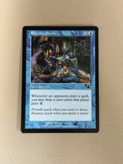 Rhystic Study - Magic the Gathering MTG Prophecy NM | Reserved List Staple | Com - Image 1