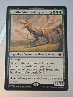 Ghalta, Stampede Tyrant The Lost Caverns of Ixalan Regular - Image 1