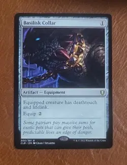 NM Basilisk Collar 300/361 Commander Legends: Battle for Baldur's Gate CLB - Image 1