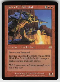 MTG Skirk Fire Marshal R Onslaught 229 LP - Image 1