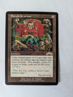 Spanish Coat of Arms Exodus MTG NM Free shipping with tracking - Image 1