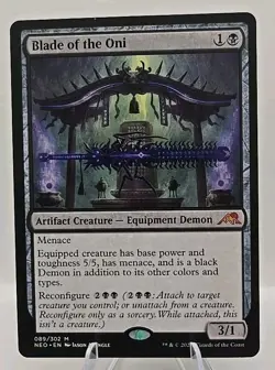 Blade of the Oni MTG Kamigawa: Neon Dynasty Regular - Image 1