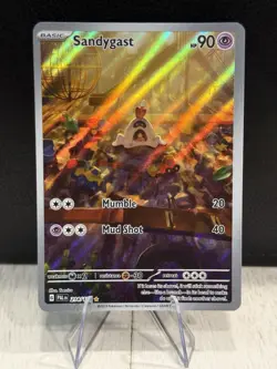 Pokemon TCG: S&V Paldea Evolved - Sandygast IR 214/193 - NM+ - Image 1